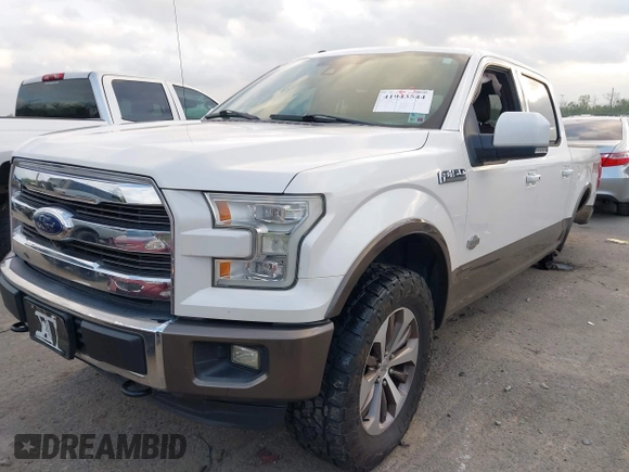 2015 Ford F-150 XLT with VIN 1FTEW1EF5FFB78158, listed as a IAAI auction lot 41943544 with 139,943 mi miles. Bid and sale history available at carsss.com. Image 19.