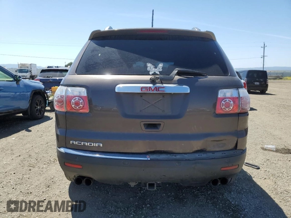 2012 GMC Acadia SLE z VIN 1GKKRPED5CJ206534, wystawiony jako Copart lot #54704165 z przebiegiem 174 956 mil mil oraz Szkoda całkowita • Salvage title. Historia ofert i sprzedaży dostępna na DreamBid. Obrazek 6.