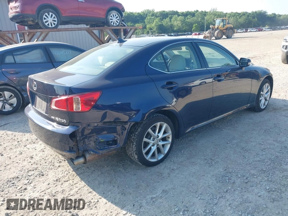 2011 Lexus IS 250 с VIN JTHCF5C22B2034985, выставлен на аукционе IAAI как лот 42651417 с пробегом 180 791 миль миль и . История ставок и продаж доступна на DreamBid. Изображение 4.