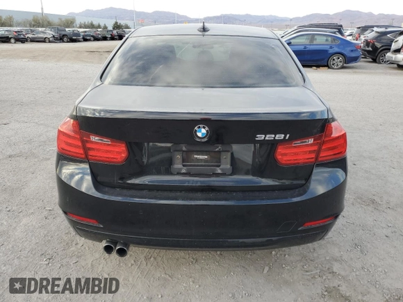 2015 BMW 3 Series 328i with VIN WBA3A5C52FF608412, listed as a Copart auction lot 46301705 with 51,070 mi miles and Salvage Title. Bid and sale history available at carsss.com. Image 6.