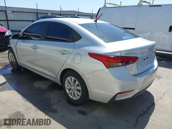 2020 Hyundai Accent SE with VIN 3KPC24A66LE119586, listed as a IAAI auction lot 41986764 with 64,248 mi miles and . Bid and sale history available at DreamBid. Image 3.