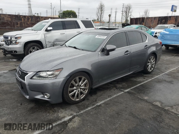 2014 Lexus GS 350 with VIN JTHBE1BL5E5038940, listed as a Copart auction lot 48940355 with 137,743 mi miles and Salvage Title. Bid and sale history available at carsss.com. Image 1.