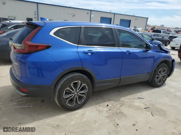 2022 Honda CR-V EX-L with VIN 7FARW2H85NE024349, listed as a Copart auction lot 48903415 with 23,583 mi miles and Salvage Title. Bid and sale history available at carsss.com. Image 3.