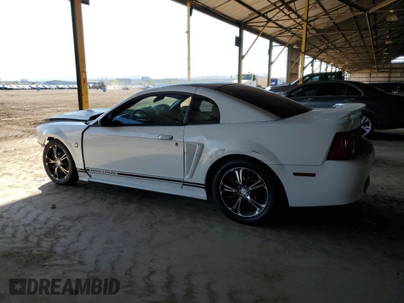 2004 Ford Mustang Standard with VIN 1FAFP40474F113842, listed as a Copart auction lot 49839455 with 257,592 mi miles and Salvage Title. Bid and sale history available at carsss.com. Image 2.