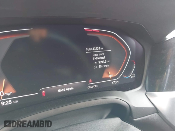 2023 BMW 4 Series 430i xDrive with VIN WBA73AV04PFP03416, listed as a IAAI auction lot 42469606 with 43,234 mi miles and . Bid and sale history available at DreamBid. Image 15.