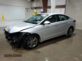2017 Hyundai Elantra SE with VIN 5NPD84LF3HH096934, listed as a Copart auction lot 61820805 with 45,078 mi miles and Salvage title. Bid and sale history available at DreamBid. Image 1.
