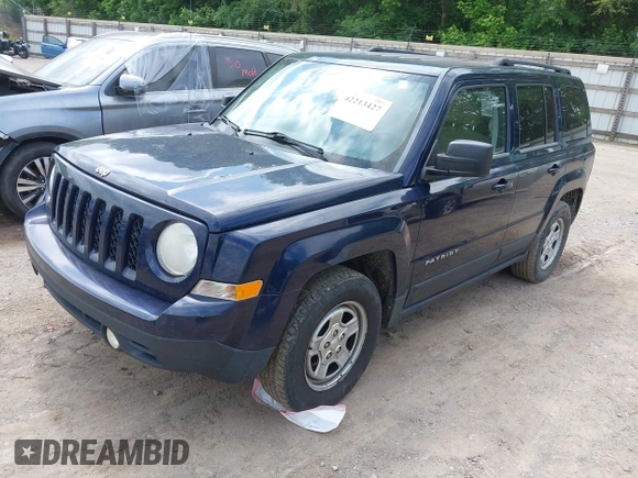 2014 Jeep Patriot Sport z VIN 1C4NJPBA7ED513229, wystawiony jako IAAI lot #42213427 z przebiegiem 207 264 mil mil oraz . Historia ofert i sprzedaży dostępna na DreamBid. Obrazek 2.