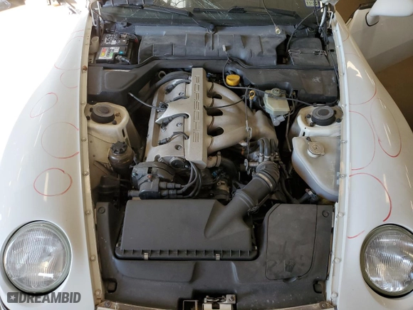 1992 Porsche 968 with VIN WP0CA2960NS840191, listed as a Copart auction lot 75197694 with NaN miles and Salvage Title. Bid and sale history available at carsss.com. Image 11.