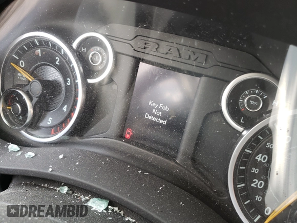 2019 Ram 2500 Tradesman with VIN 3C6UR5CLXKG691215, listed as a Copart auction lot 51438741 with Not provided miles and Salvage title. Bid and sale history available at DreamBid. Image 8.