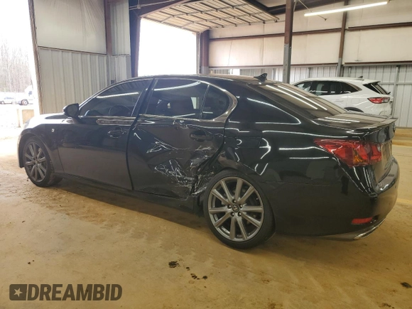 2013 Lexus GS 350 with VIN JTHBE1BL5D5025426, listed as a Copart auction lot 50168305 with 147,897 mi miles and Salvage Title. Bid and sale history available at DreamBid. Image 2.