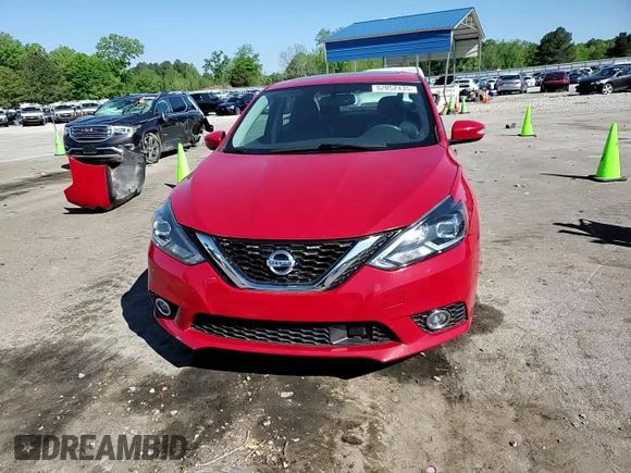2017 Nissan Sentra SR with VIN 3N1AB7AP1HY351300, listed as a Copart auction lot 52052435 with 86,700 mi miles and Salvage Title. Bid and sale history available at carsss.com. Image 10.