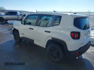 2021 Jeep Renegade Jeepster with VIN ZACNJDAB0MPN28743, listed as a IAAI auction lot 41354556 with 35,738 mi miles and . Bid and sale history available at DreamBid. Image 3.