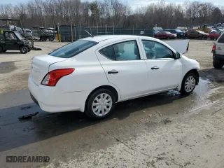 2019 Nissan Versa Sedan S Plus with VIN 3N1CN7AP7KL803724, listed as a Copart auction lot 49717305 with 0 mi miles and Salvage Title. Bid and sale history available at carsss.com. Image 3.