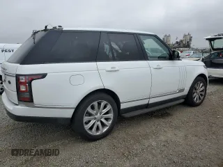 2016 Land Rover Range Rover HSE with VIN SALGS2PF6GA314750, listed as a Copart auction lot 49350995 with 102,420 mi miles and Clean title. Bid and sale history available at DreamBid. Image 3.