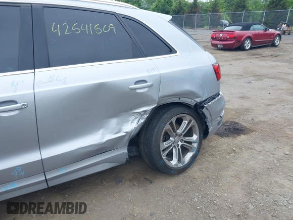 2016 Audi Q3 Prestige with VIN WA1FFCFS9GR007872, listed as a IAAI auction lot 42541509 with 86,187 mi miles and . Bid and sale history available at DreamBid. Image 6.
