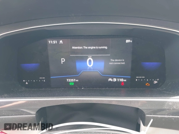 2022 Volkswagen Tiguan SE с VIN 3VV2B7AX2NM051870, выставлен на аукционе IAAI как лот 42250350 с пробегом 72 257 миль миль и . История ставок и продаж доступна на DreamBid. Изображение 7.