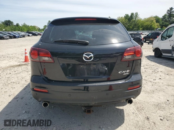 2014 Mazda CX-9 Touring with VIN JM3TB3CV7E0433491, listed as a Copart auction lot 58767425 with 138,335 mi miles and Clean title. Bid and sale history available at DreamBid. Image 6.
