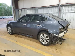 2011 Infiniti M37 with VIN JN1BY1AR9BM374335, listed as a Copart auction lot 52024915 with 204,387 mi miles and Salvage Title. Bid and sale history available at carsss.com. Image 2.