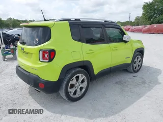 2018 Jeep Renegade Limited with VIN ZACCJADB6JPJ18526, listed as a IAAI auction lot 42078144 with 138,112 mi miles and . Bid and sale history available at DreamBid. Image 4.