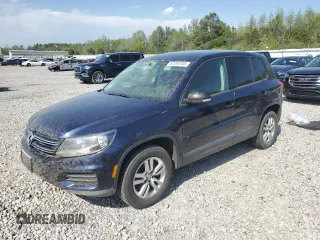 2013 Volkswagen Tiguan S with VIN WVGAV7AX2DW541849, listed as a Copart auction lot 52292735 with 157,294 mi miles and Salvage title. Bid and sale history available at DreamBid. Image 1.