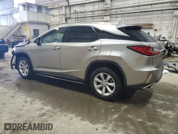 2017 Lexus RX with VIN 2T2BZMCA7HC076659, listed as a Copart auction lot 72120392 with 46,773 mi miles. Bid and sale history available at carsss.com. Image 2.