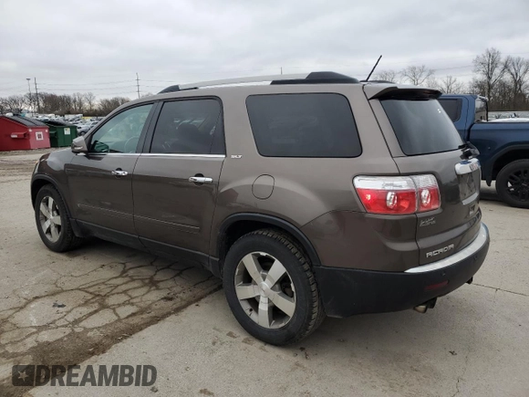 2010 GMC Acadia SLT1 with VIN 1GKLVMED8AJ174058, listed as a Copart auction lot 50863025 with 162,022 mi miles and Salvage Title. Bid and sale history available at carsss.com. Image 2.