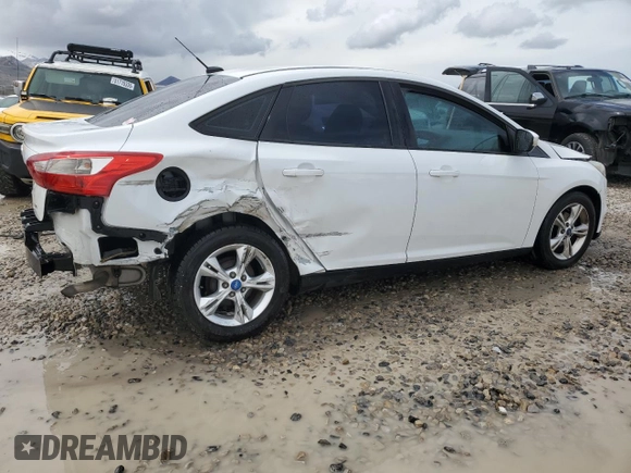 2013 Ford Focus SE with VIN 1FADP3F21DL223553, listed as a Copart auction lot 51705415 with 159,580 mi miles and Salvage Title. Bid and sale history available at carsss.com. Image 3.