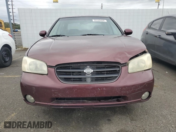 2001 Nissan Maxima GXE z VIN JN1CA31D91T831187, wystawiony jako Copart lot #72222434 z przebiegiem 138 438 mil mil oraz Szkoda całkowita • Salvage title. Historia ofert i sprzedaży dostępna na DreamBid. Obrazek 5.