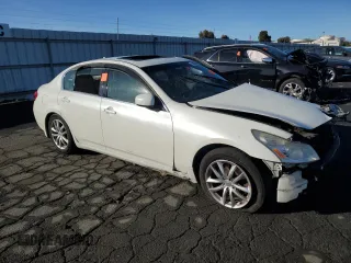 2008 Infiniti G35 Journey with VIN JNKBV61EX8M221423, listed as a Copart auction lot 78458954 with 127,154 mi miles and Salvage Title. Bid and sale history available at DreamBid. Image 4.