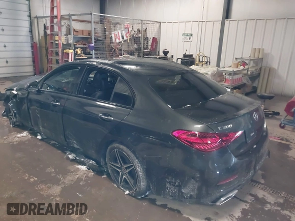 2022 Mercedes-Benz C 300 with VIN W1KAF4HB5NR013111, listed as a IAAI auction lot 41595788 with 24,248 mi miles and . Bid and sale history available at DreamBid. Image 3.