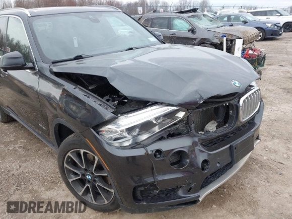 2017 BMW X5 xDrive35i with VIN 5UXKR0C59H0V50278, listed as a IAAI auction lot 41930383 with 123,786 mi miles. Bid and sale history available at carsss.com. Image 6.
