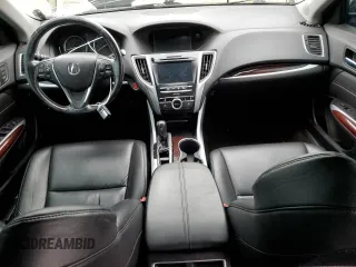 2017 Acura TLX with VIN 19UUB1F34HA007169, listed as a Copart auction lot 85472194 with 0 mi miles and Salvage Title. Bid and sale history available at carsss.com. Image 8.