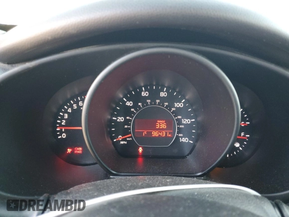 2016 Kia Soul with VIN KNDJN2A21G7381182, listed as a Copart auction lot 44743045 with 96,431 mi miles and Salvage Title. Bid and sale history available at carsss.com. Image 9.