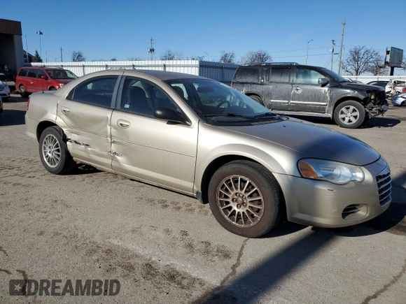 2005 Chrysler Sebring Touring with VIN 1C3EL56RX5N597124, listed as a Copart auction lot 42777555 with 76,403 mi miles and Salvage title. Bid and sale history available at DreamBid. Image 4.