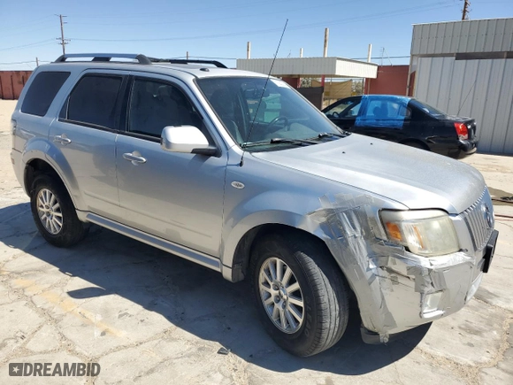 2009 Mercury Mariner Premier with VIN 4M2CU87709KJ24333, listed as a Copart auction lot 71282234 with 180,787 mi miles and Salvage Title. Bid and sale history available at carsss.com. Image 4.