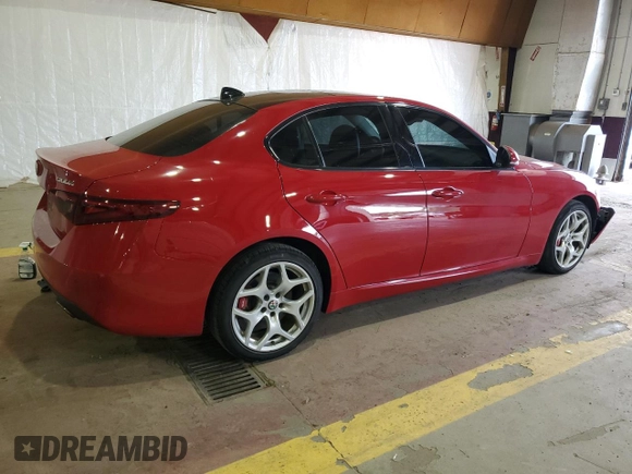 2019 Alfa Romeo Giulia Ti с VIN ZARFANBN8K7611701, выставлен на аукционе Copart как лот 65389955 с пробегом 49 584 миль миль и Списание • Salvage title. История ставок и продаж доступна на DreamBid. Изображение 3.