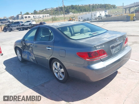2005 Lexus ES 330 with VIN JTHBA30G055122175, listed as a IAAI auction lot 41847151 with 144,318 mi miles. Bid and sale history available at carsss.com. Image 3.