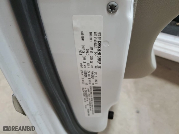 2014 Chrysler Town & Country Touring with VIN 2C4RC1BG5ER293177, listed as a Copart auction lot 44735055 with 115,211 mi miles and Salvage Title. Bid and sale history available at carsss.com. Image 13.