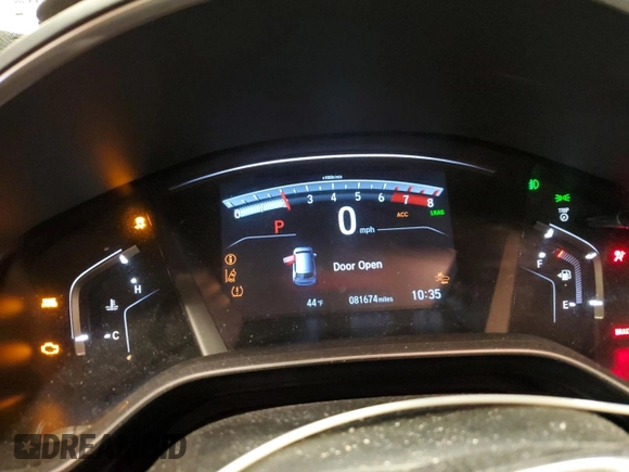 2018 Honda CR-V EX-L with VIN 5J6RW2H8XJA001917, listed as a Copart auction lot 49862655 with 81,674 mi miles and Clean Title. Bid and sale history available at carsss.com. Image 9.