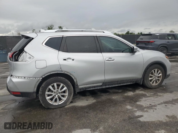 2020 Nissan Rogue SV with VIN KNMAT2MT4LP532164, listed as a Copart auction lot 51926915 with 53,591 mi miles and Salvage Title. Bid and sale history available at DreamBid. Image 3.