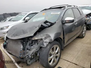 2014 Nissan Murano SL with VIN JN8AZ1MU8EW413676, listed as a Copart auction lot 46369365 with Not Provided miles and Salvage Title. Bid and sale history available at carsss.com. Image 1.