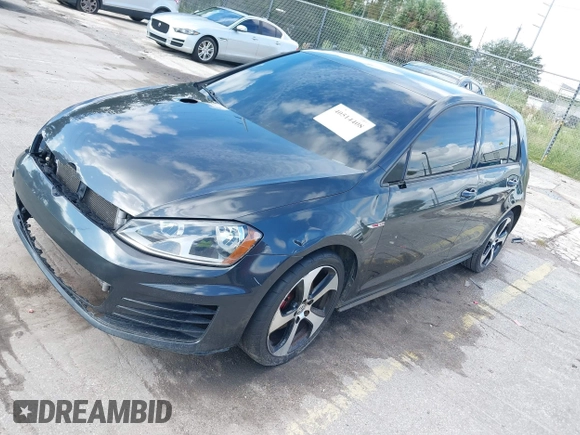 2017 Volkswagen GTI S z VIN 3VW4T7AU8HM065610, wystawiony jako IAAI lot #41654468 z przebiegiem 116 860 mil mil oraz . Historia ofert i sprzedaży dostępna na DreamBid. Obrazek 2.