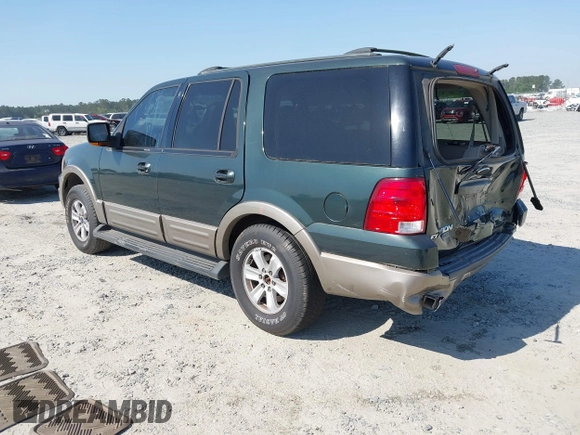 2003 Ford Expedition Eddie Bauer z VIN 1FMRU17W73LB39407, wystawiony jako IAAI lot #42042645 z przebiegiem 220 011 mil mil oraz . Historia ofert i sprzedaży dostępna na DreamBid. Obrazek 3.