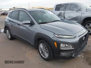 2021 Hyundai Kona SEL with VIN KM8K22AA4MU616767, listed as a IAAI auction lot 40977916 with 83,652 mi miles. Bid and sale history available at carsss.com. Image 1.