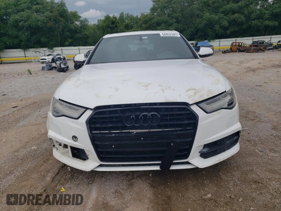2016 Audi A6 Premium Plus with VIN WAUGFAFC1GN019459, listed as a Copart auction lot 58952325 with 127,025 mi miles and Clean title. Bid and sale history available at DreamBid. Image 5.