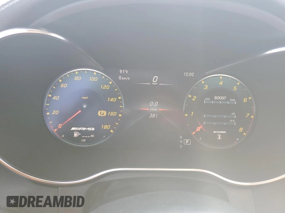 2023 Mercedes-Benz C with VIN W1KWK6EB0PG131115, listed as a Copart auction lot 65841683 with 381 mi miles and . Bid and sale history available at DreamBid. Image 9.