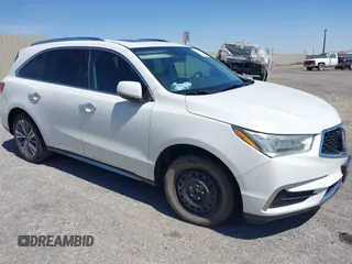 2018 Acura MDX Technology with VIN 5J8YD4H56JL017272, listed as a IAAI auction lot 42460437 with 107,019 mi miles and . Bid and sale history available at DreamBid. Image 1.