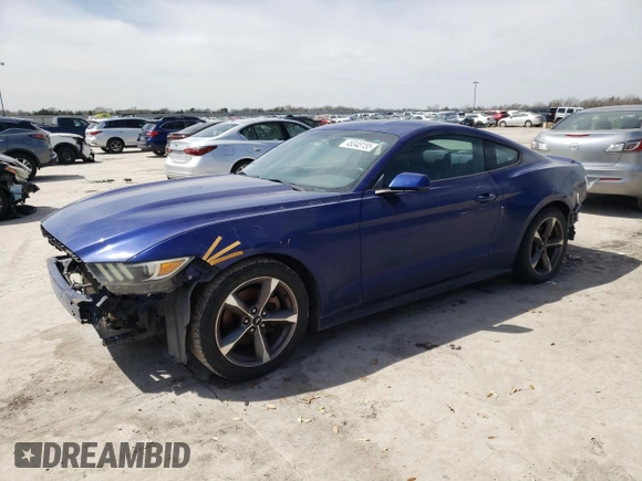 2016 Ford Mustang V6 with VIN 1FA6P8AMXG5208962, listed as a Copart auction lot 48345155 with 169,518 mi miles and Salvage Title. Bid and sale history available at carsss.com. Image 1.
