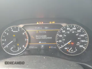 2019 Nissan Altima SR with VIN 1N4AL4CV1KC225349, listed as a Copart auction lot 79495454 with 87,661 mi miles and Salvage Title. Bid and sale history available at carsss.com. Image 9.