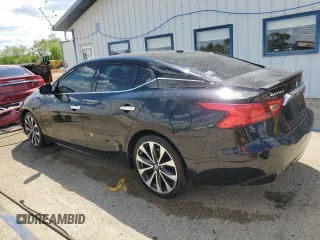 2017 Nissan Maxima SV with VIN 1N4AA6AP6HC433242, listed as a Copart auction lot 58003125 with 142,469 mi miles and Salvage title. Bid and sale history available at DreamBid. Image 2.